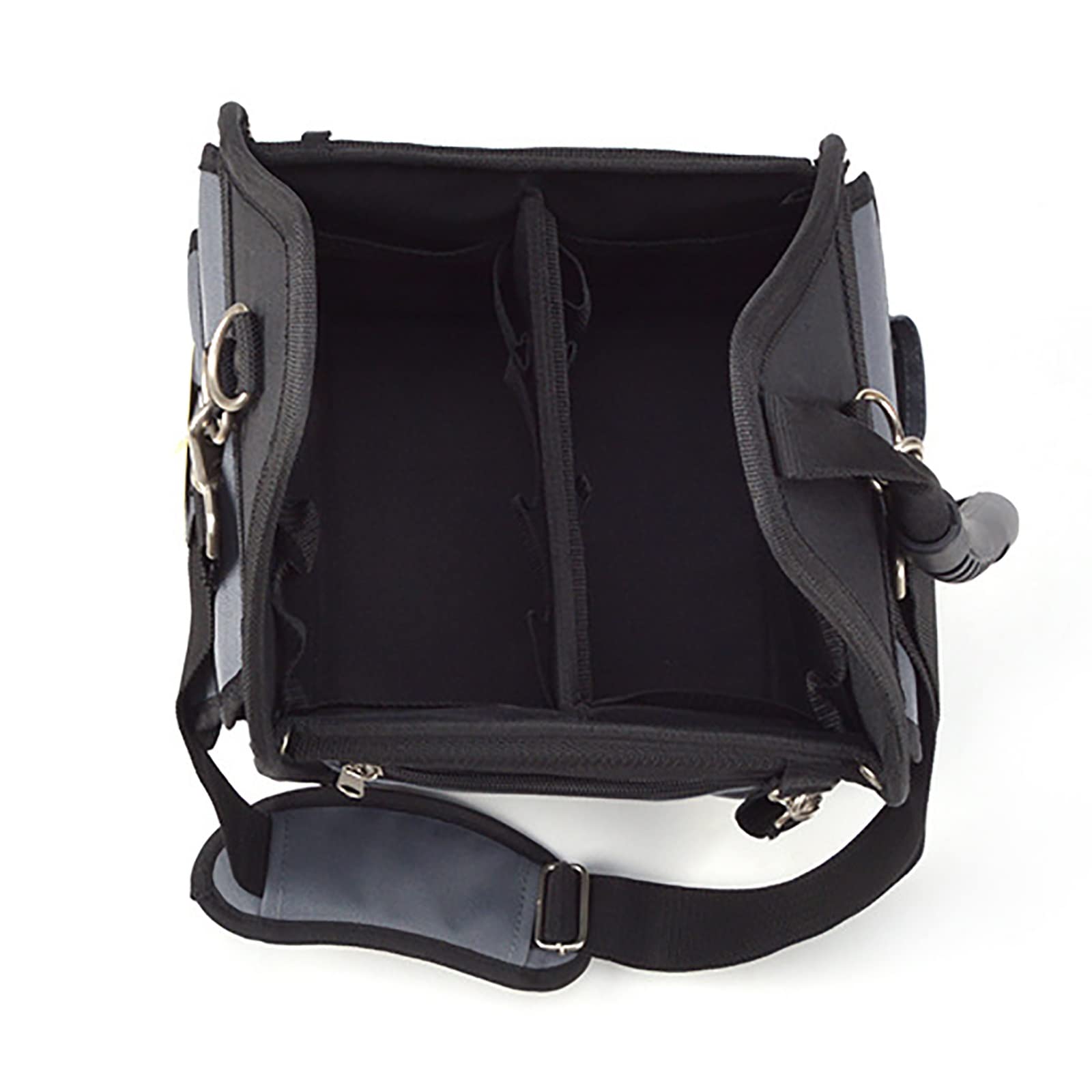 Bolsa de Herramientas Bolso bandolera Toolkit acolchado de lona Toolkit Almacenamiento con Múltiples Bolsillos