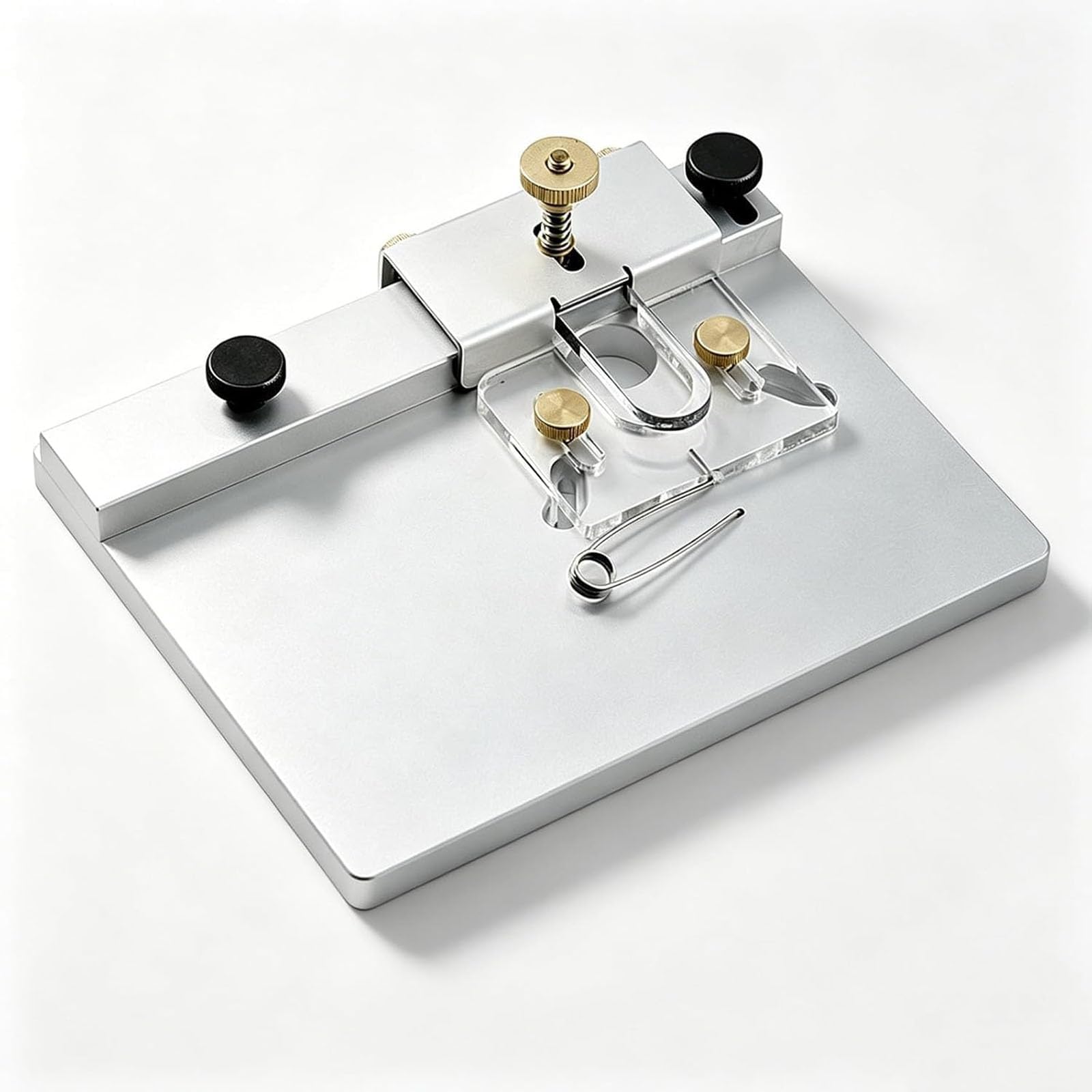 YXZQLOZ Guitar edging and trimming clamps, aluminum alloy guitar edging groove clamps, ABS edge banding and trimming tools, for acoustic/electric guitar making and repair.