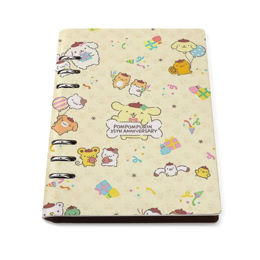 Amazon.co.jp: ポムポムプリン ルーズリーフ 手帳 システム手帳