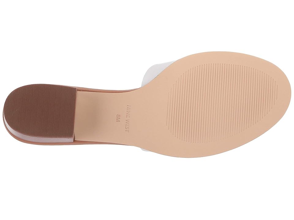 

Nine West Aubrey Sandal (White) Women's Shoes