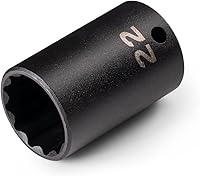 Vista 70 de TEKTON Unidad de 3/8 pulgadas x 1 pulgada 12 puntos de impacto SID12225