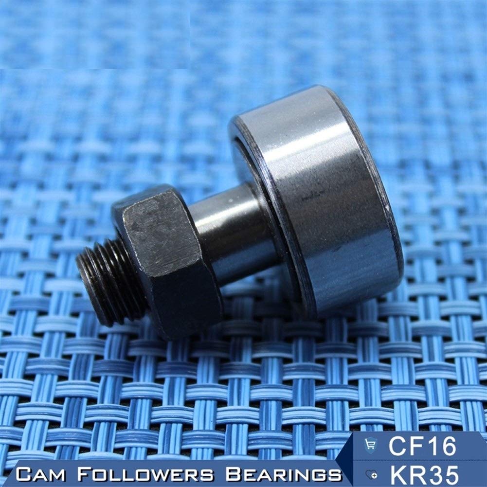 1個カムフォロアニードルローラーベアリングホイールとピンベアリングCF KR Cf3 Cf4 Cf5 Cf6 Cf8 Cf10 Cf  Amazon.co.jp: 1 個カムフォロアニードルローラーベアリングホイールとピンベアリング CF KR Cf3 Cf4 Cf5 Cf6 Cf8  Cf10 Cf12 KR13 KR16 (Size : CF12-1 KR32) : 車 ... ニードルローラーベアリング KR35 CF16 カムフォロワー ニードルローラーベアリング 16mm スタッドタイプ トラックローラ