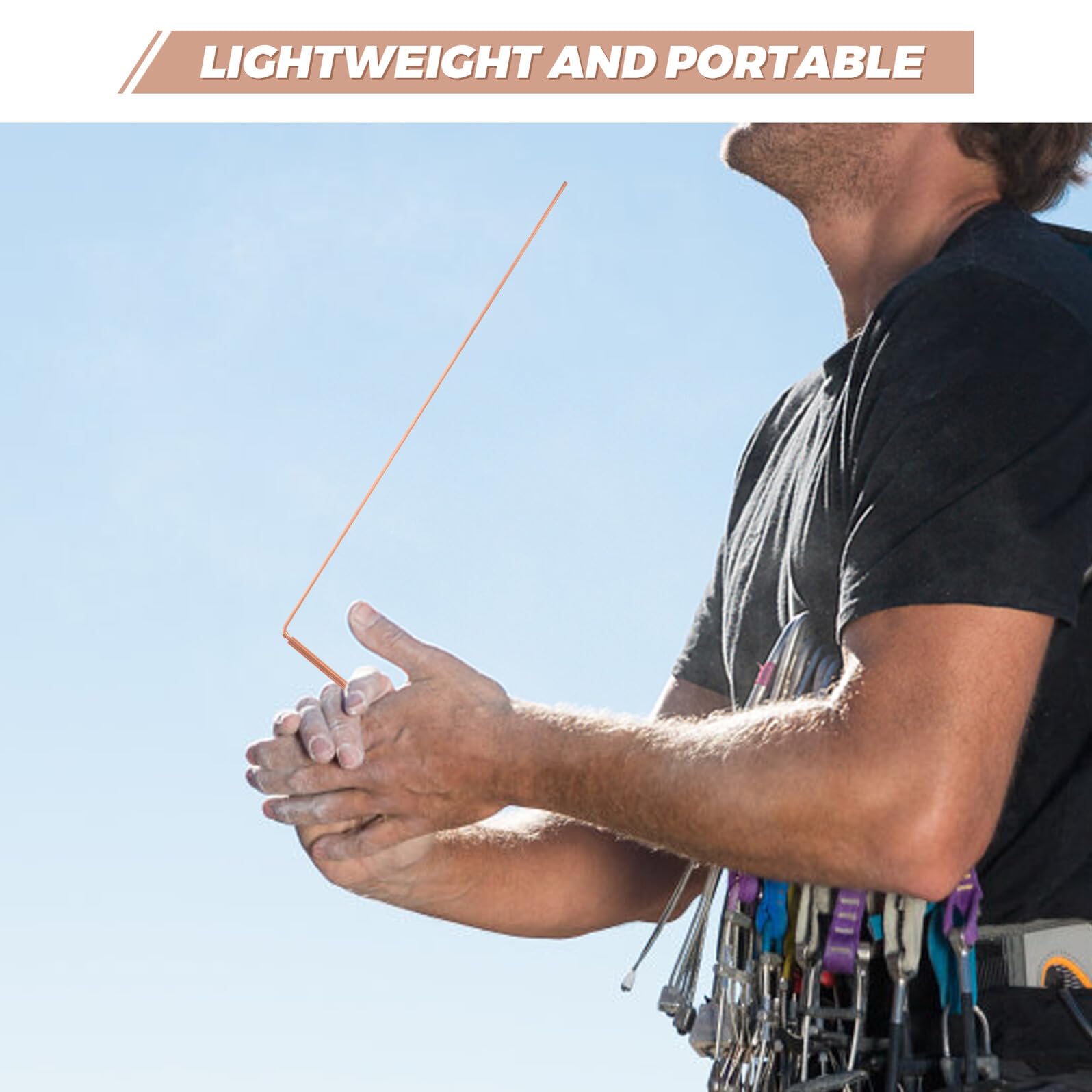 Wünschelruten Wasserader Detektion Kupfer und für 2 Stück mit Fortschrittlicher Magnetfeld Technologie Vielseitiger Anwendung Professionelle und Amateur in Verschiedenen