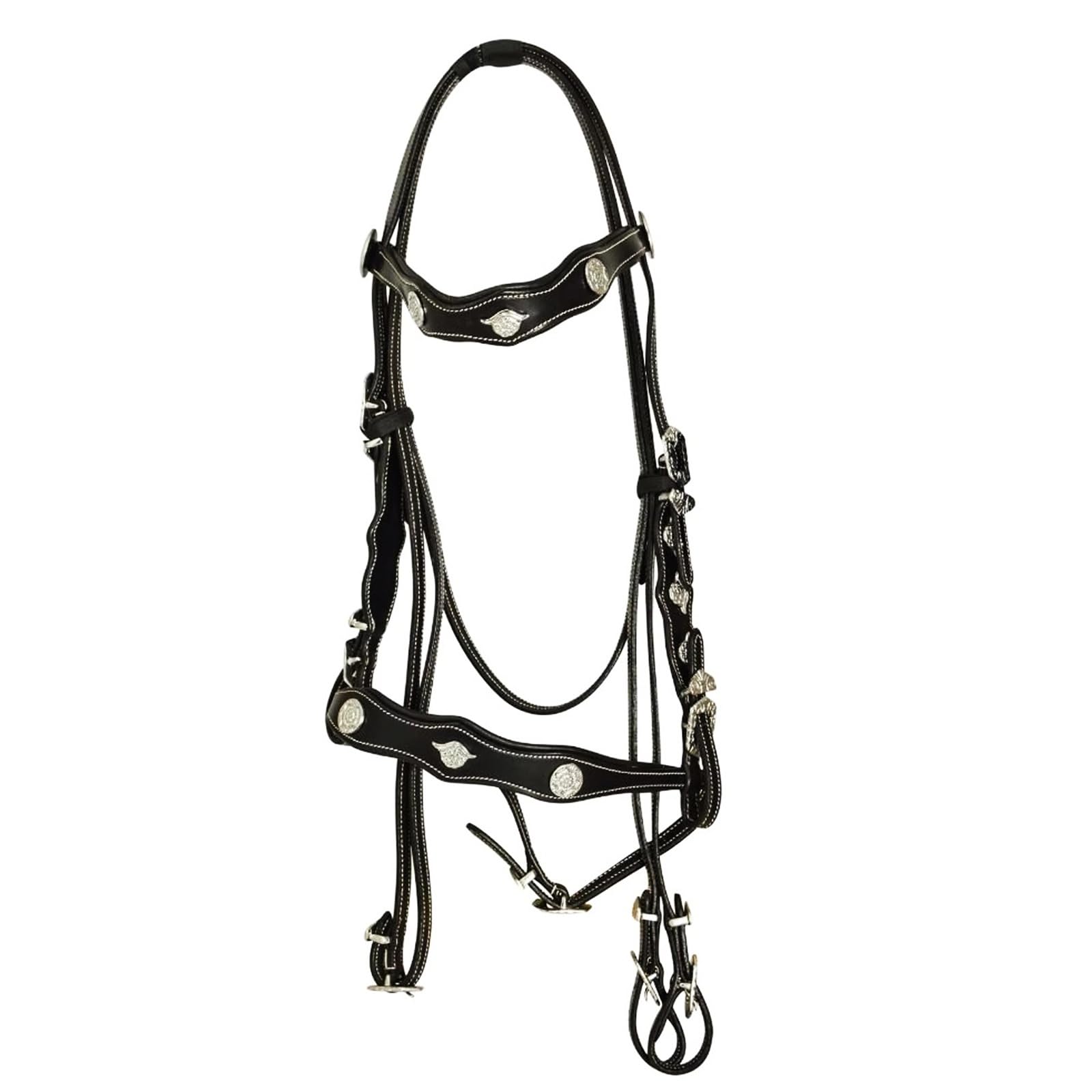 Halfter Für Pferde Pferdeausrüstung Secure Leather Head Equestrian Products Komfortable Traktionsgurt-Sets for Enthusiasten
