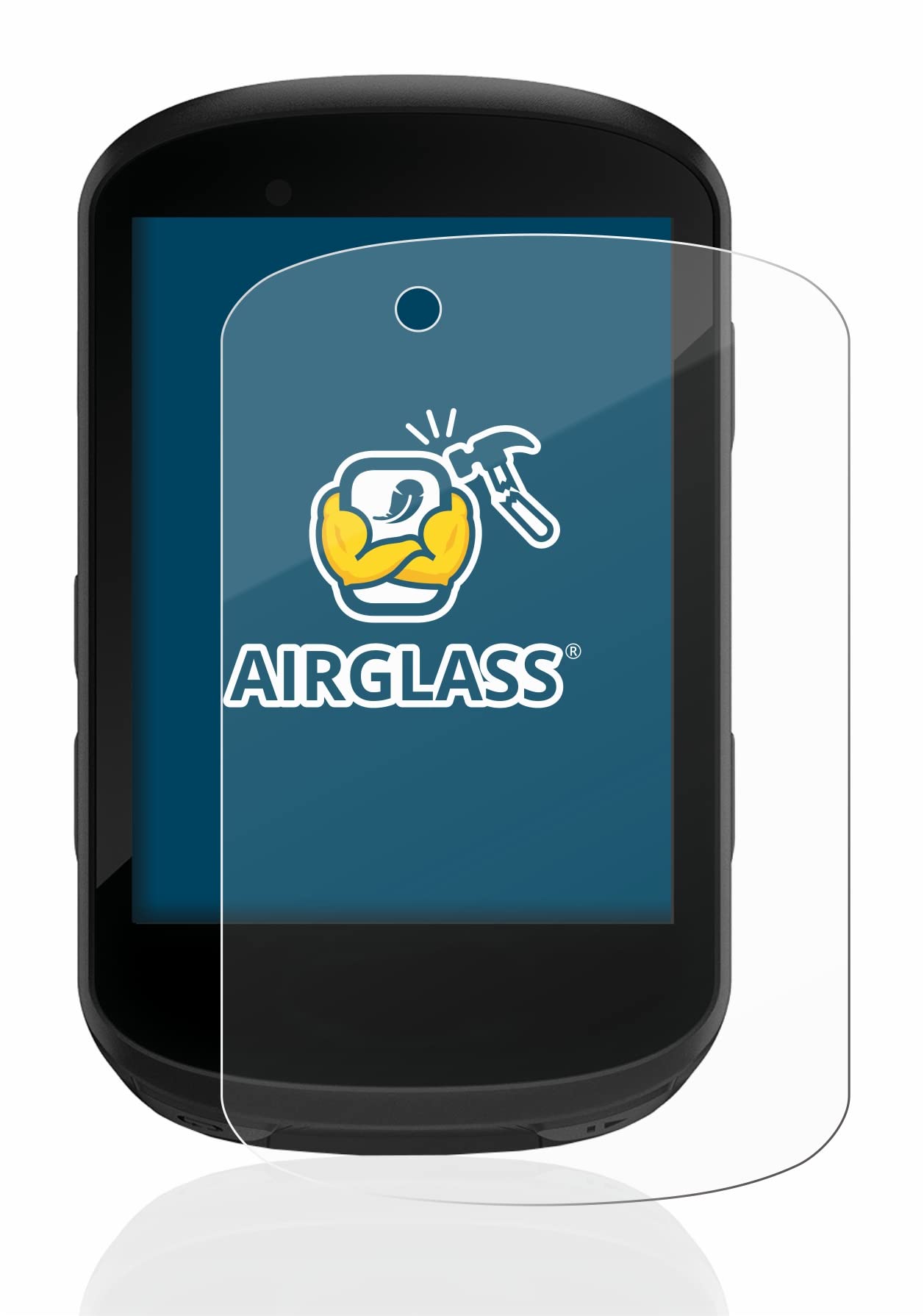 Protection écran Verre Trempé Pour Garmin Edge 550 - Verre Hybride 9H, Anti-rayures, Anti-empreintes, Installation Facile, Compatible