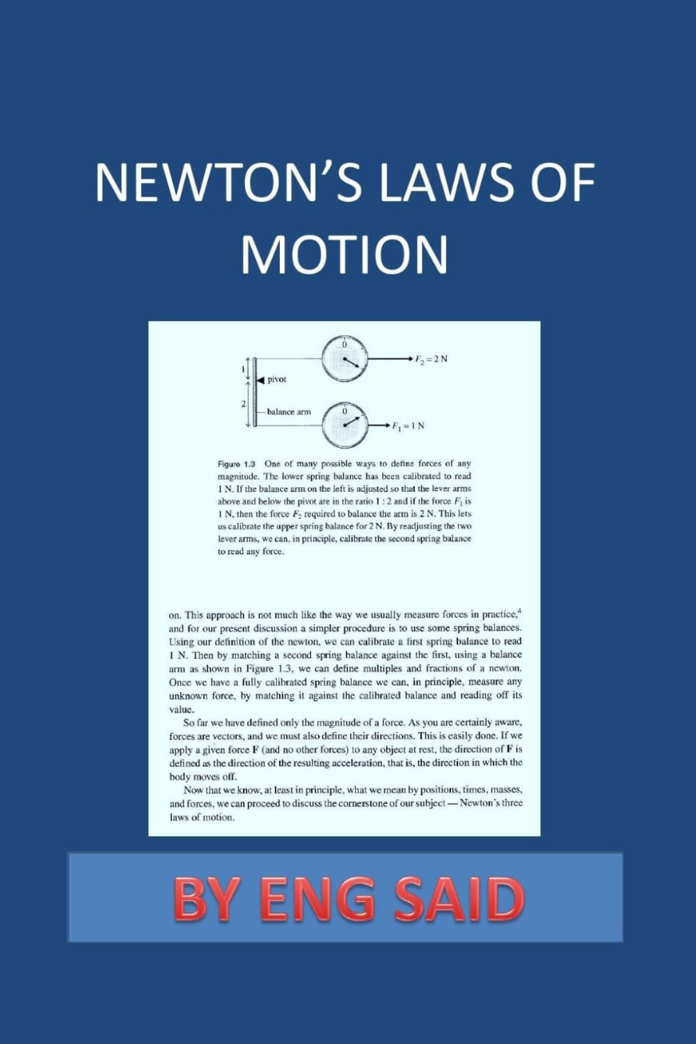 NEWTON’S LAWS OF MOTION