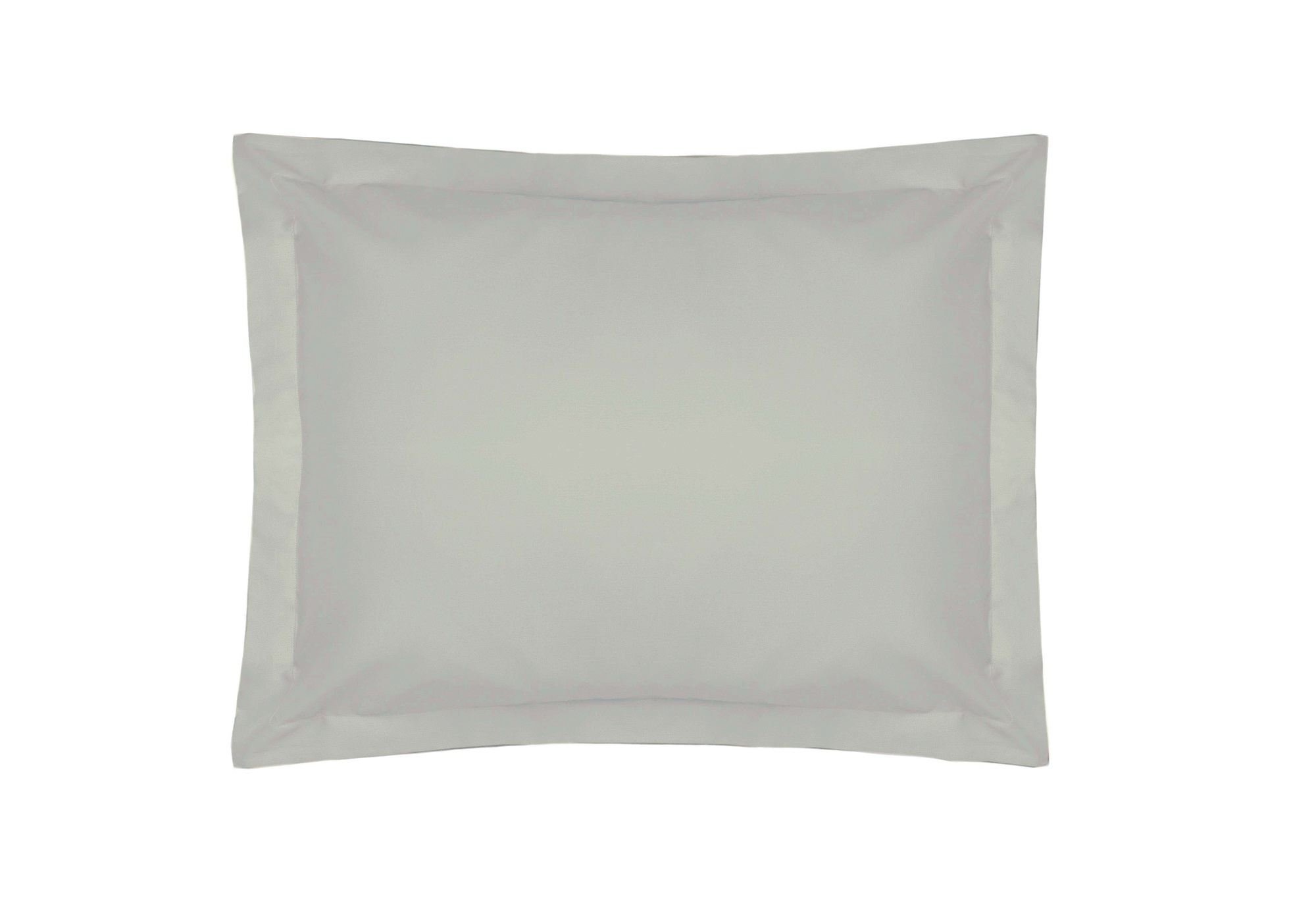 Belledorm Egyptian Cotton Oxford Pillowcase - 200 Thread Count - 51cm x 76cm - 5cm Border (Platinum)