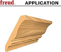 Vista 7 de Broca encaminadora Freud 99–001 1/2-pulgadas a 1–1/4 pulgadas con vástago 1/2 pulgada