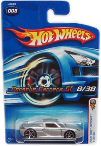 2006primeras ediciones  8Porsche Carrera GT edp ruedas  20068MATTEL Hot Wheels Diecast Collectibles Colector Coche
