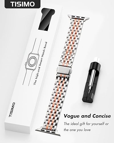 Miniatura 6 de Correa de reloj Apple Watch de 1.496 pulgadas, 1.575 pulgadas, 1.614 pulgadas, 1.654 pulgadas, 1.732 pulgadas, 1.772 pulgadas, Series 9, 8, 7, 6, 5,