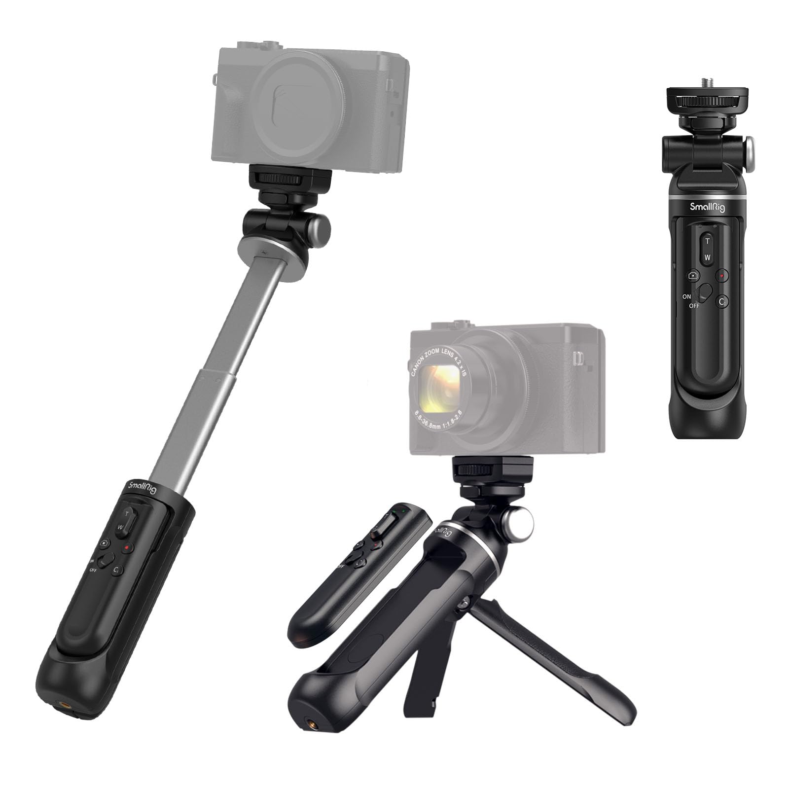 SmallRig SR-RG1多機能ワイヤレスシューティンググリップ SR-RG1多機能ワイヤレス トライポッドグリップ