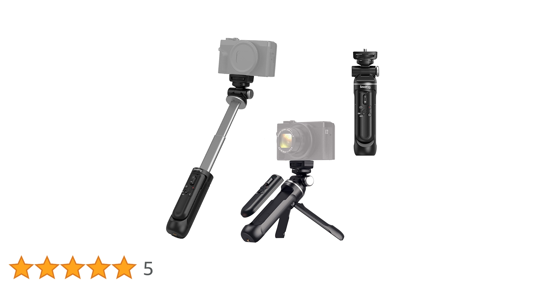 SmallRig SR-RG1多機能ワイヤレスシューティンググリップ Amazon.co.jp: SmallRig ワイヤレスシューティンググリップ