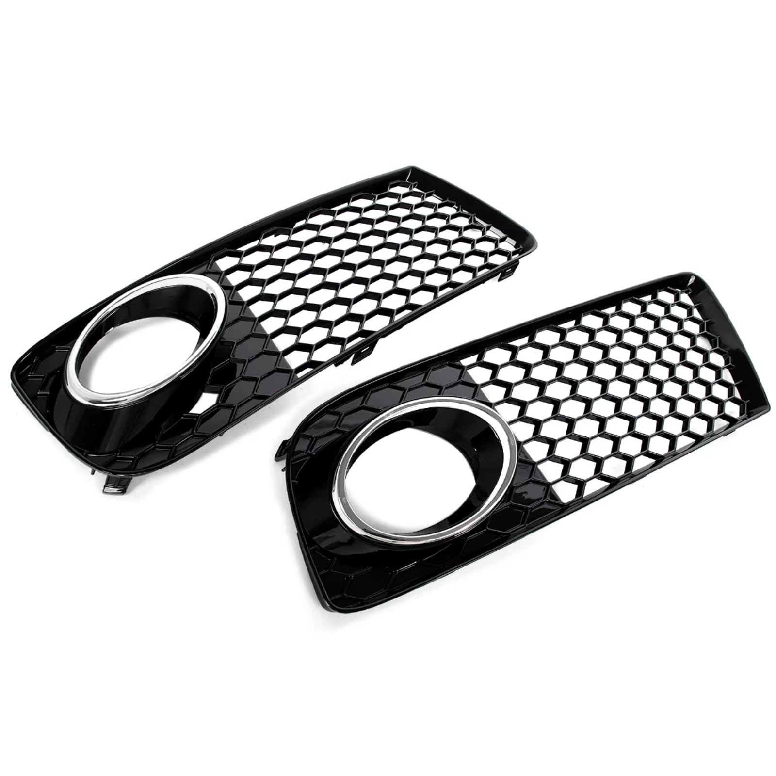 Für TT Für MK2 8J 2010 2011 2012 2013 2014 Frontstoßstange Nebelscheinwerfergitter Wabennetz Nebelscheinwerfer Lampenabdeckung Kühler 8J0807682J Auto Front Kühlergrill