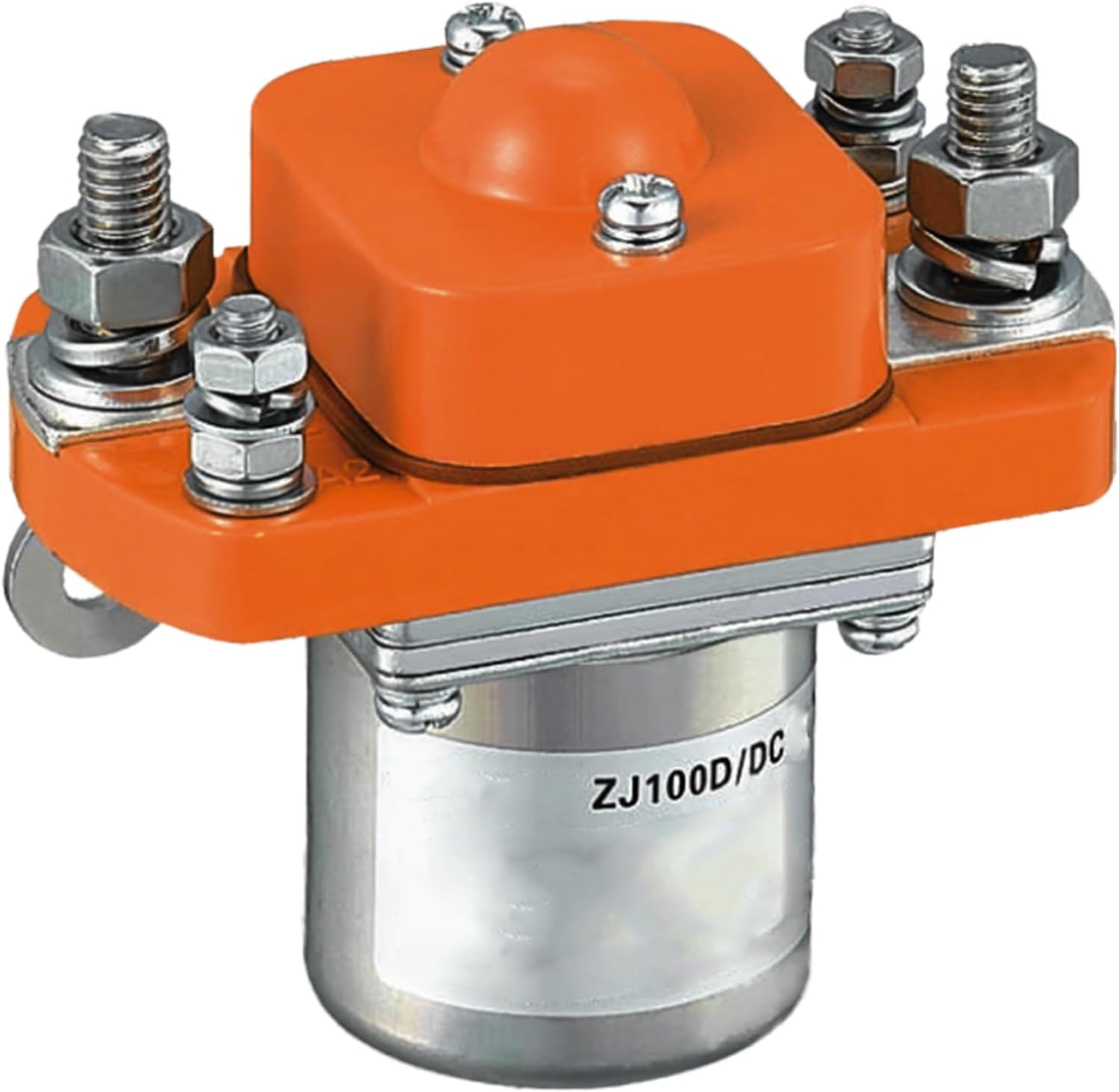 ZJ100D DC Contactor Suitable for Electric Forklift Golf Cart Four-Wheel Electric Vehicles (12V)