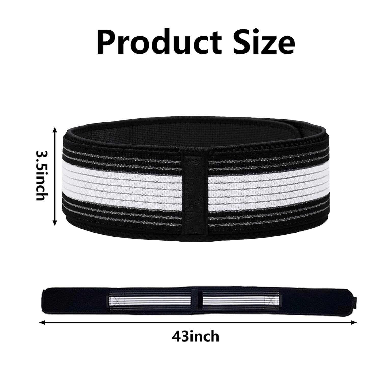 FEISIGE Sports Waist Belt, Lower Back Support Belt for Women & Men, Anti-Slip Design for Fitness Running, Walking (Adjustable - Image 2