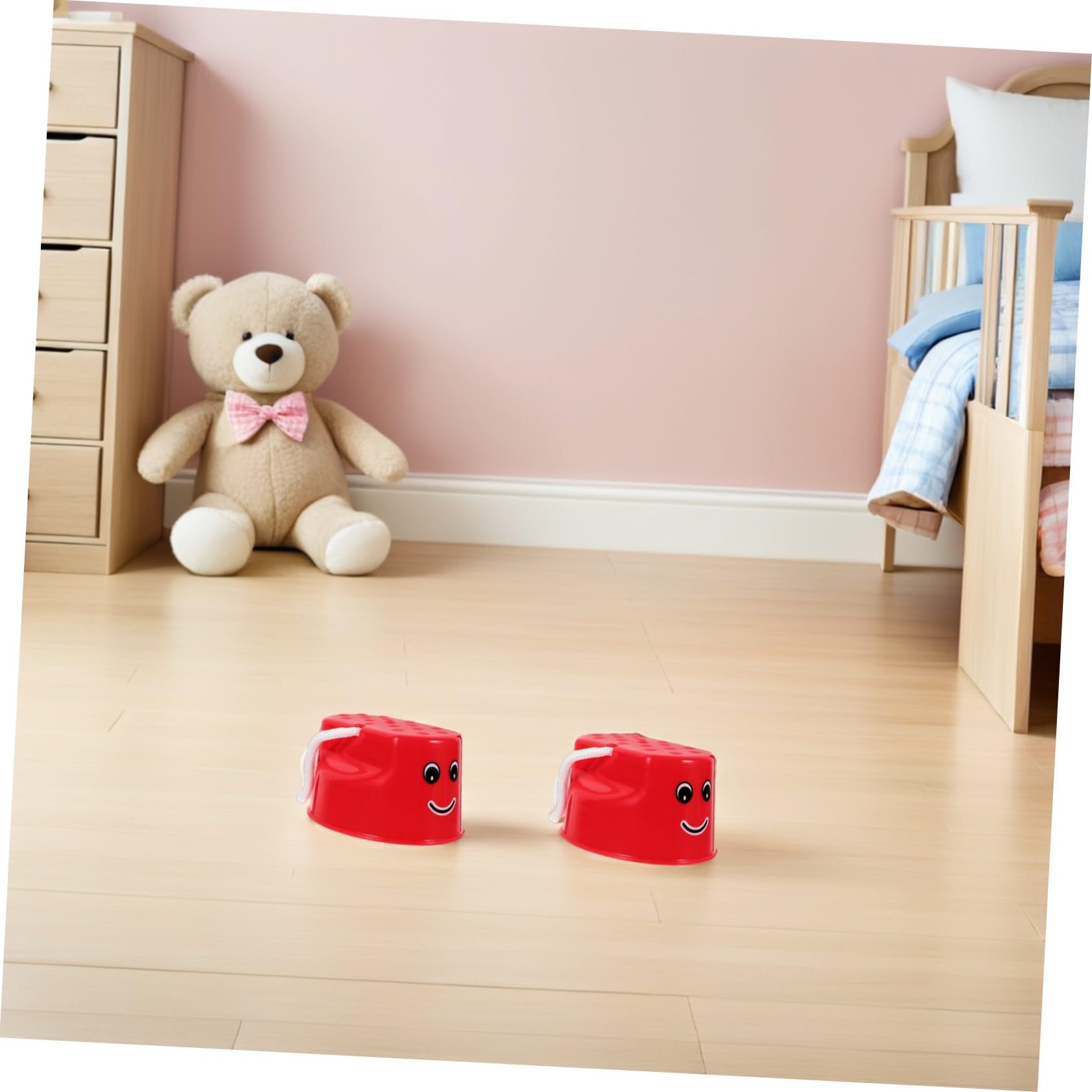 UKCOCO 8 Piezas Zancos De Equilibrio para Caminar Juguete De Equilibrio Entrenamiento Sensorial para Padres Hijos Actividad Al Aire para Pequeños