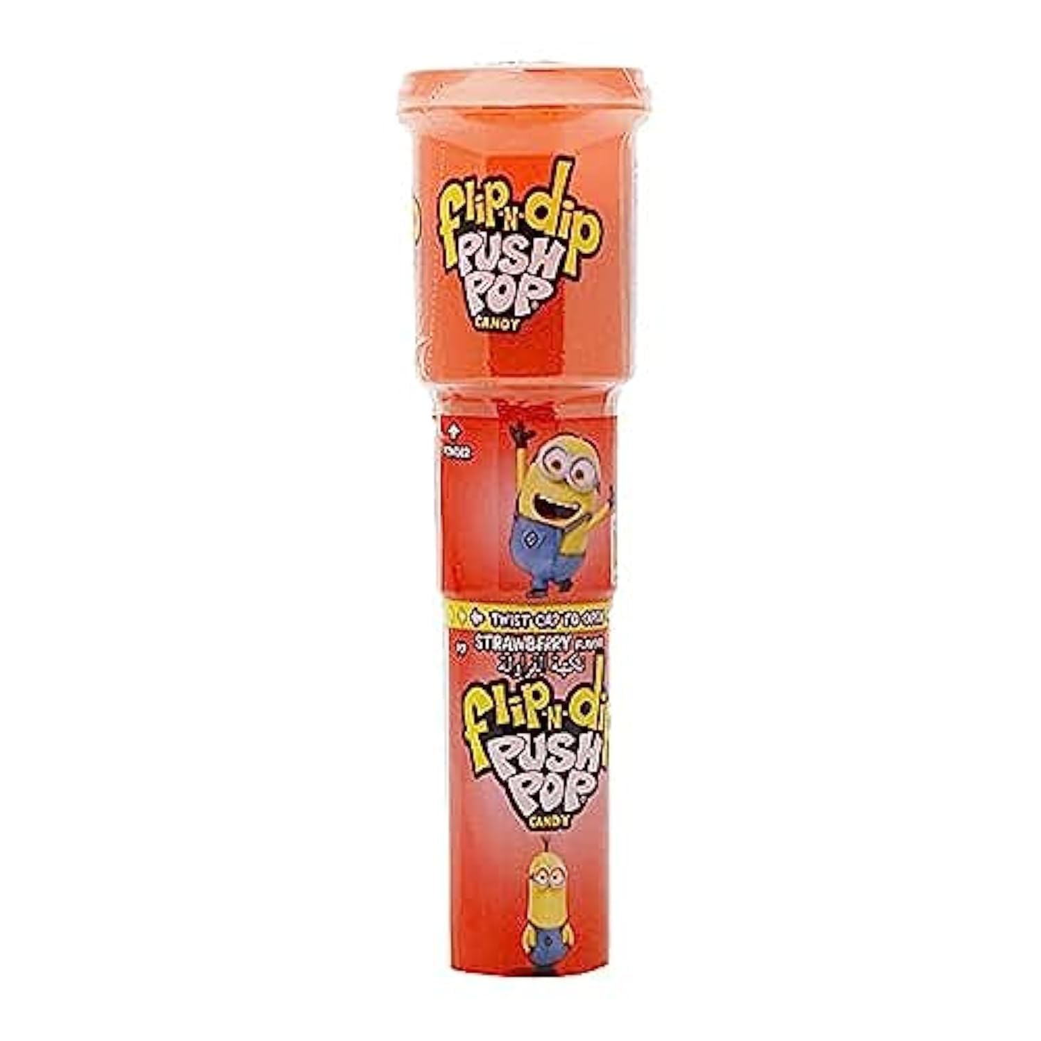 flip N dip push pop strawberry 25g