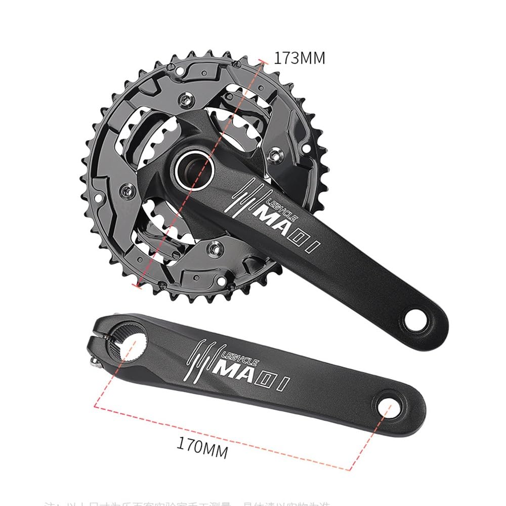 Guarnitura MTB BUCKLOS 170mm 30-42T Con Corona Narrow Wide 104 BCD, Perfetta Per Bici Da Montagna