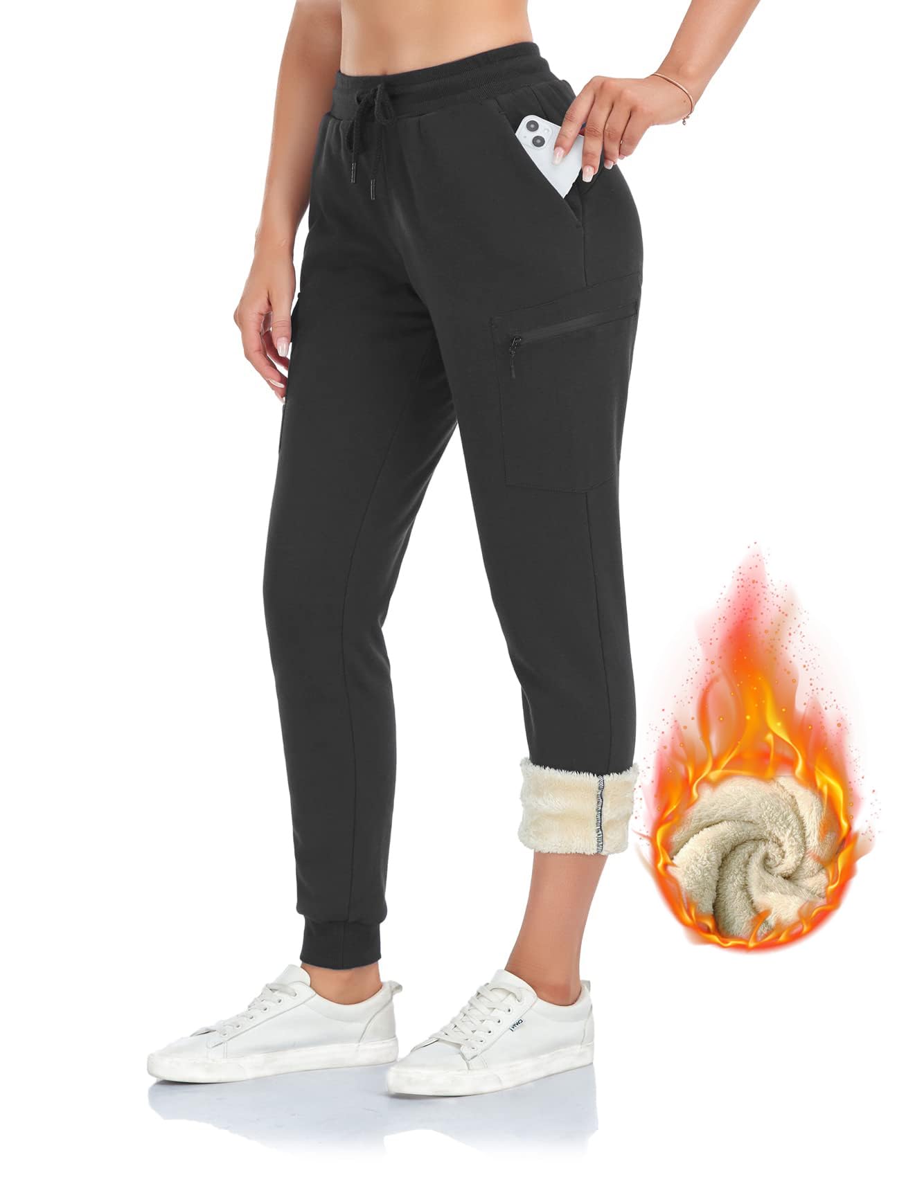Sweatpants Women's Petite Polar Fleece Pants Innowomens 28 31