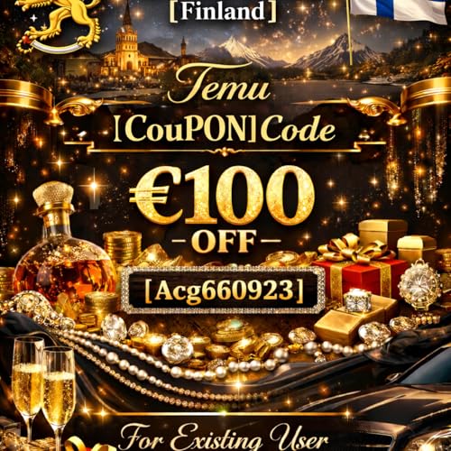 Couverture de [NeW] Finland Temu CouPON Code &euro;100 off [|Acg660923|] For Existing user