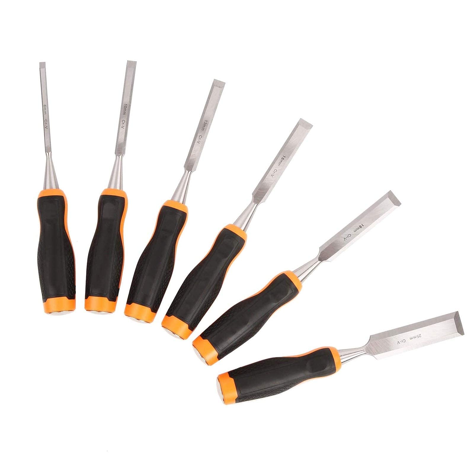 Set Di Scalpelli Piatti Per Legno, Manico In Fibra Di Plastica Tpr Strumenti Per La Lavorazione Del Legno Falegname Fai Da Te Aereo In Legno Coltello Da Intaglio Per La Lavorazione Del Legno, Pezzo