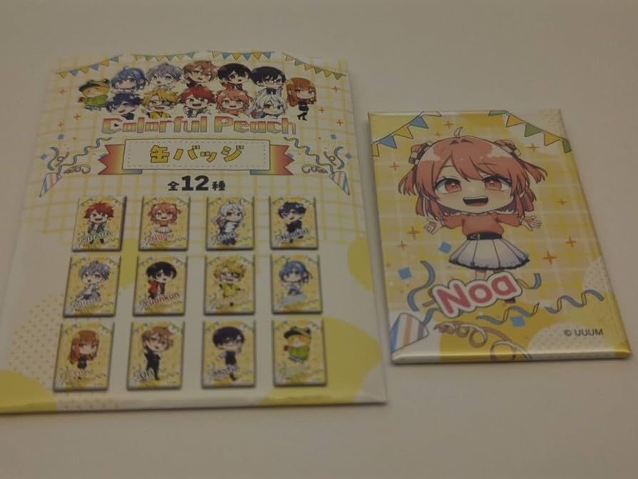 カラフルピーチ　ヒロ　 缶バッジ 20個セット カラフルピーチ – Creator Store