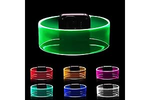 Yowivon Light Up Rave Glow Bracelets: Illuminate Your Parties