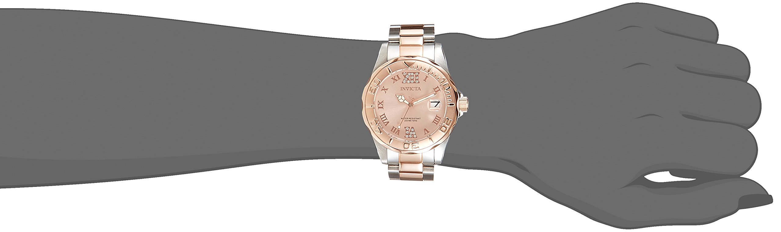 Invicta Pro Diver Rose Gold 12853 Watch Amazon.com: Invicta Women main image 2