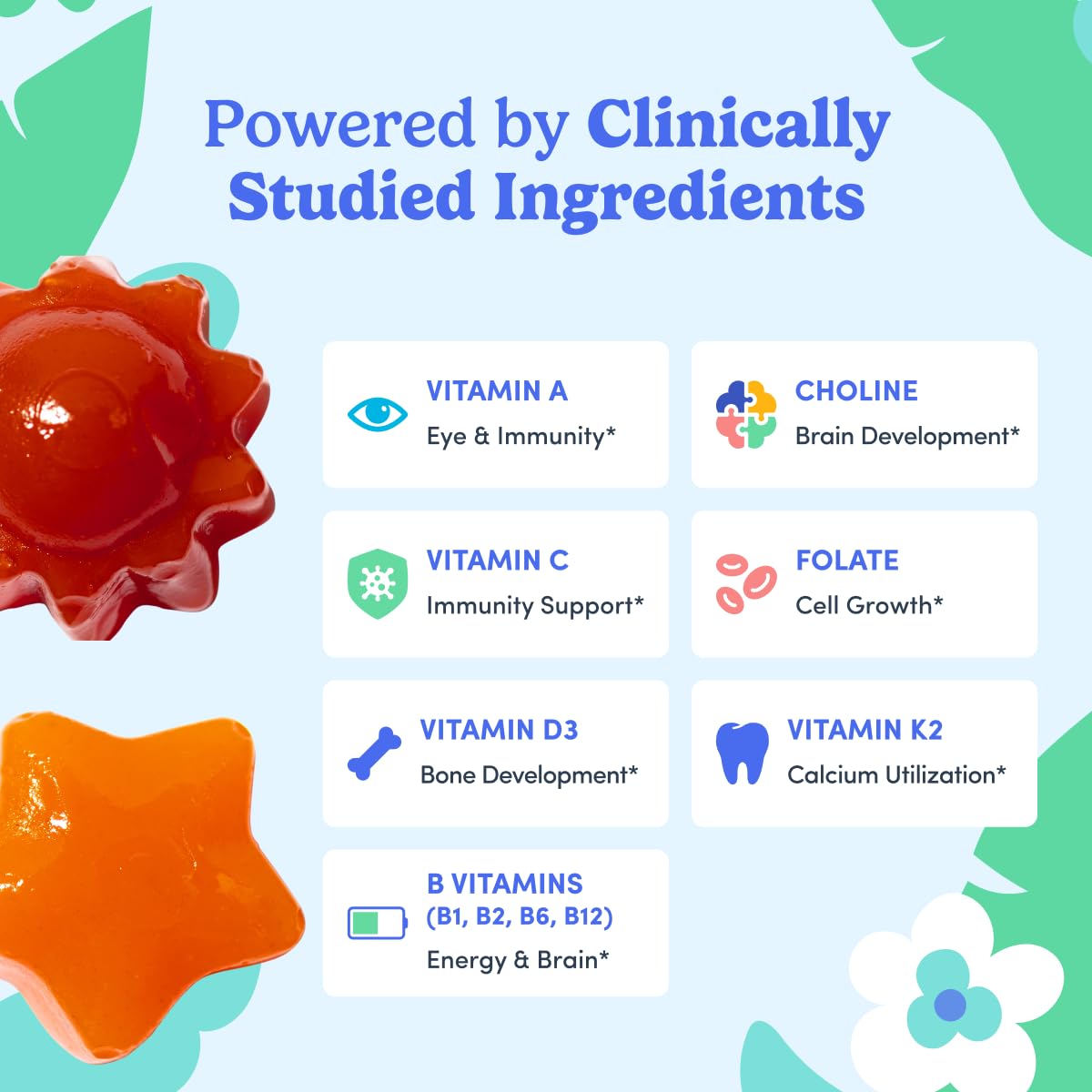 First Day Toddler Multivitamin Gummies for Ages 2 & 3 with Choline, 60ct — Amazon image 5