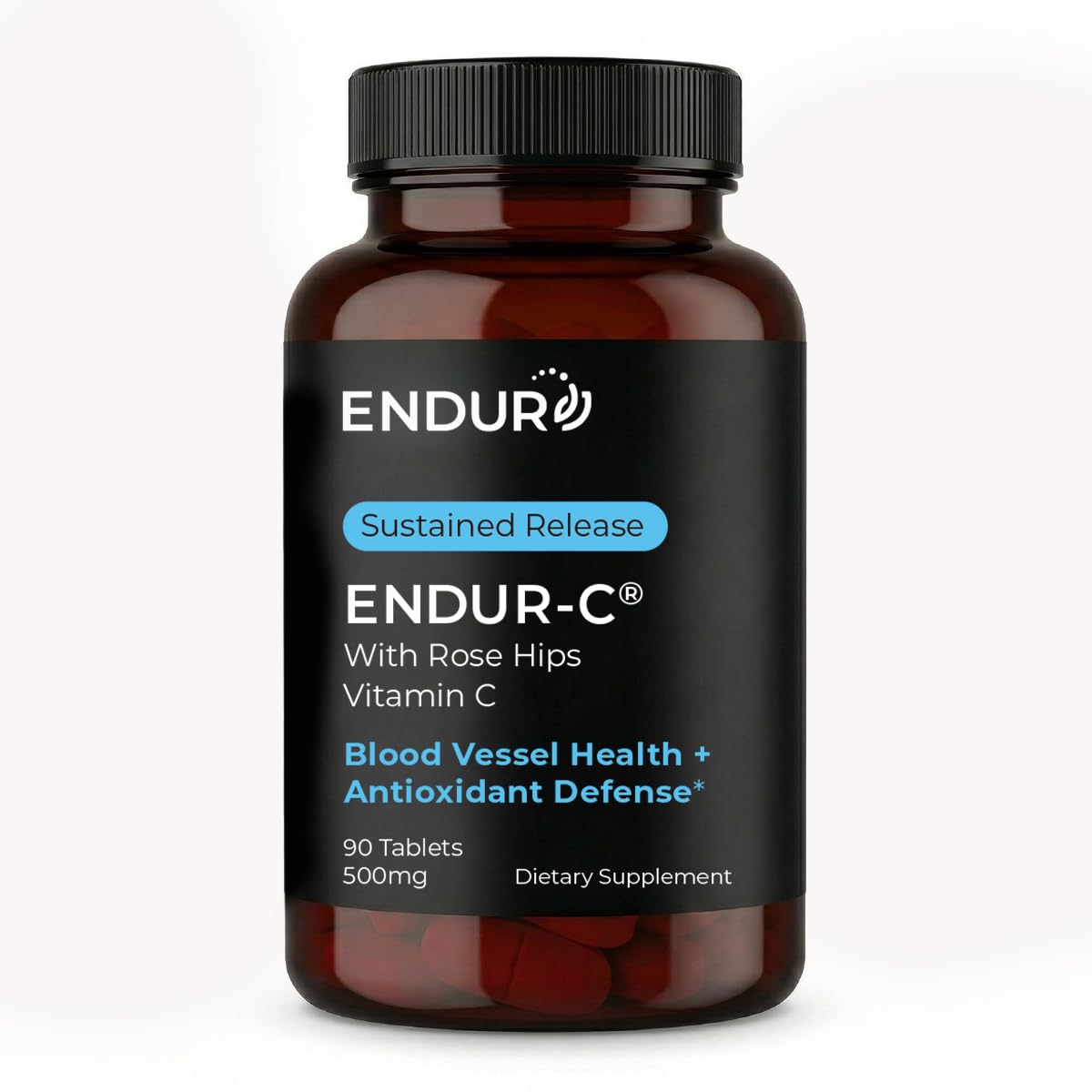 ENDUR-C® Sustained Release Vitamin C 500mg with Rose Hips, 200 Tablets — Amazon image 8
