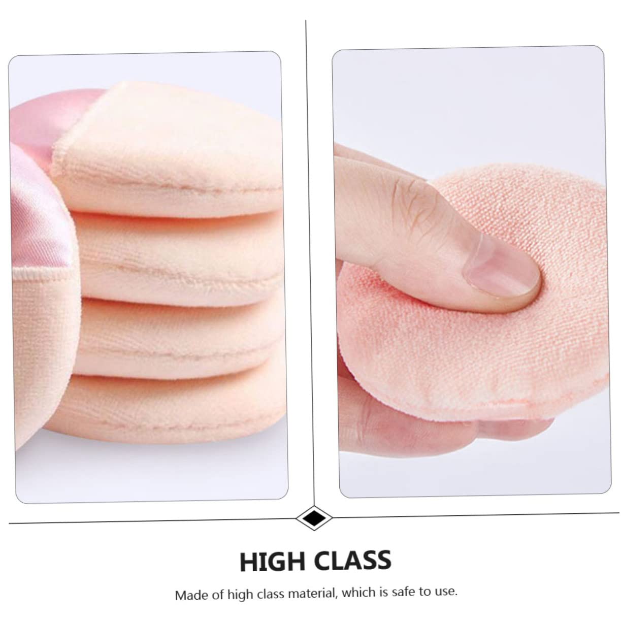 FRCOLOR 50pezzi Spugnette Per Applicatori Per e Blush Facili Morbidi e Confortevoli Per La