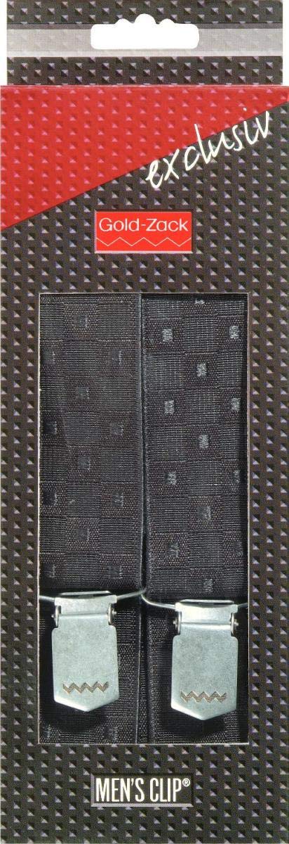 Hosenträger Exclusiv 120cm 35mm Webkaro schwarz