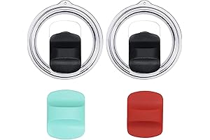Vivid Upgrade Replacement Lids for YETI 20oz Rambler Tumbler, 2 Pack with...