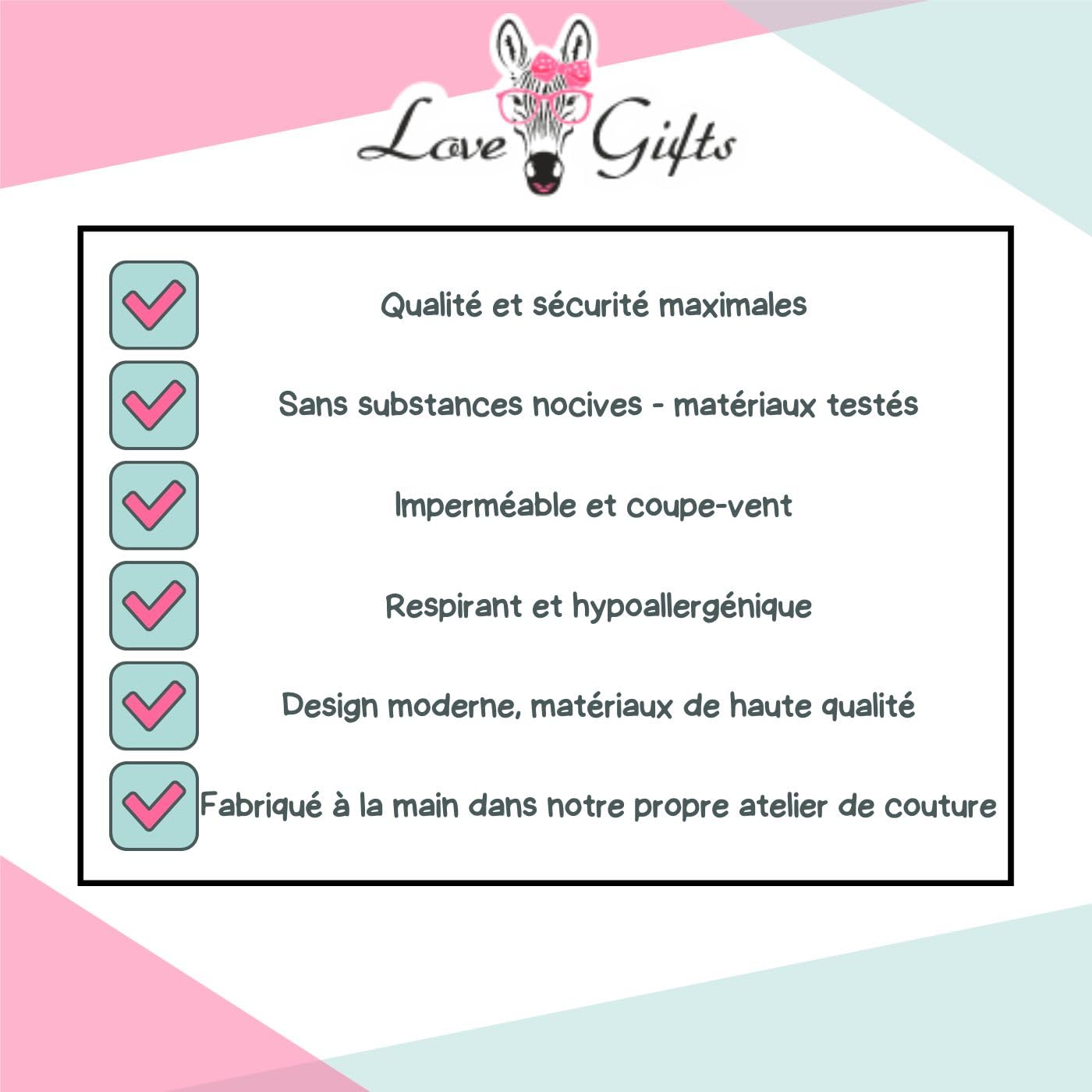 Love Gifts® Chancelière universelle pour poussette, imperméable et respirante, coque bébé, nacelle et buggy – Chancelière d'hiver en polaire douillette et fausse fourrure pour bébé avec capuche, beige