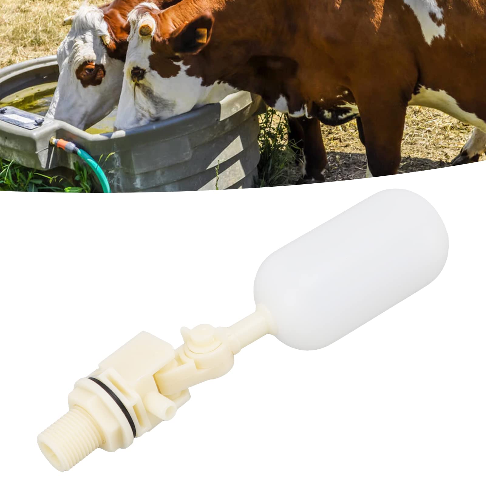 Zawór kulowy pływakowy zbiornika wody, gwint zewnętrzny Zawór pływakowy wody Plastikowy pływakowy zawór kulowy z ramionami automatycznymi Zawór pływakowy koryta wodnego Przełącznik wody do