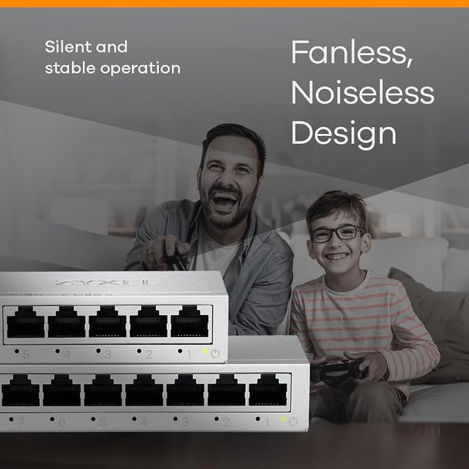Zyxel Switch Ethernet 8 Puertos Gigabit GS-108BV5 miniatura 6