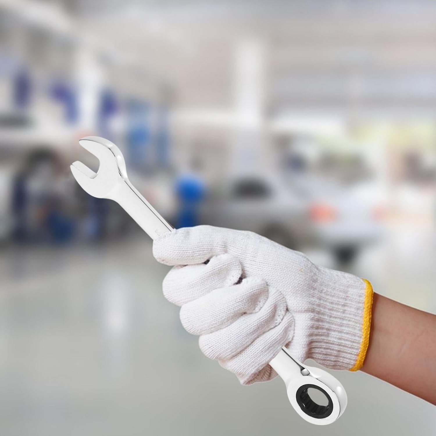 GearWrench 9901D - Juego De Llaves De Trinquete Métricas Flexibles De 12 Puntos - Yaxa