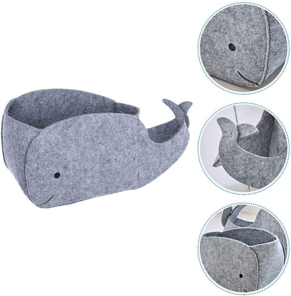 Yardwe Felt Storage Bag for Kids Toy Storage Organizer Pouch 20.07X9.84X7.48In Portable Clothes Bag Ideal for Dorm Room and Home Organization