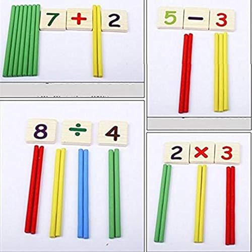 Miniatura 4 de DANNI Montessori Baby Math Teaching Aids Multifuncional Operación de Matemáticas y Caja de Dibujo Aprendizaje Preescolar Juguetes Educativos para la
