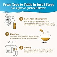 Vista 3 de Coconut Secret Coconut Aminos Salsa de ajo (paquete de 4) - 10 fl oz