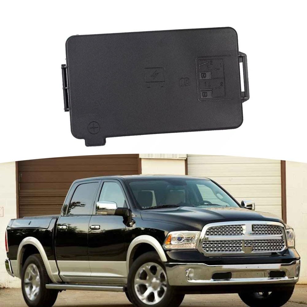 Cubierta de panel de caja de fusibles para Dodge 68053635AB compatible con protección de componentes eléctricos 1500 (2009-2010) y para 2500 3500 (2010-2011)