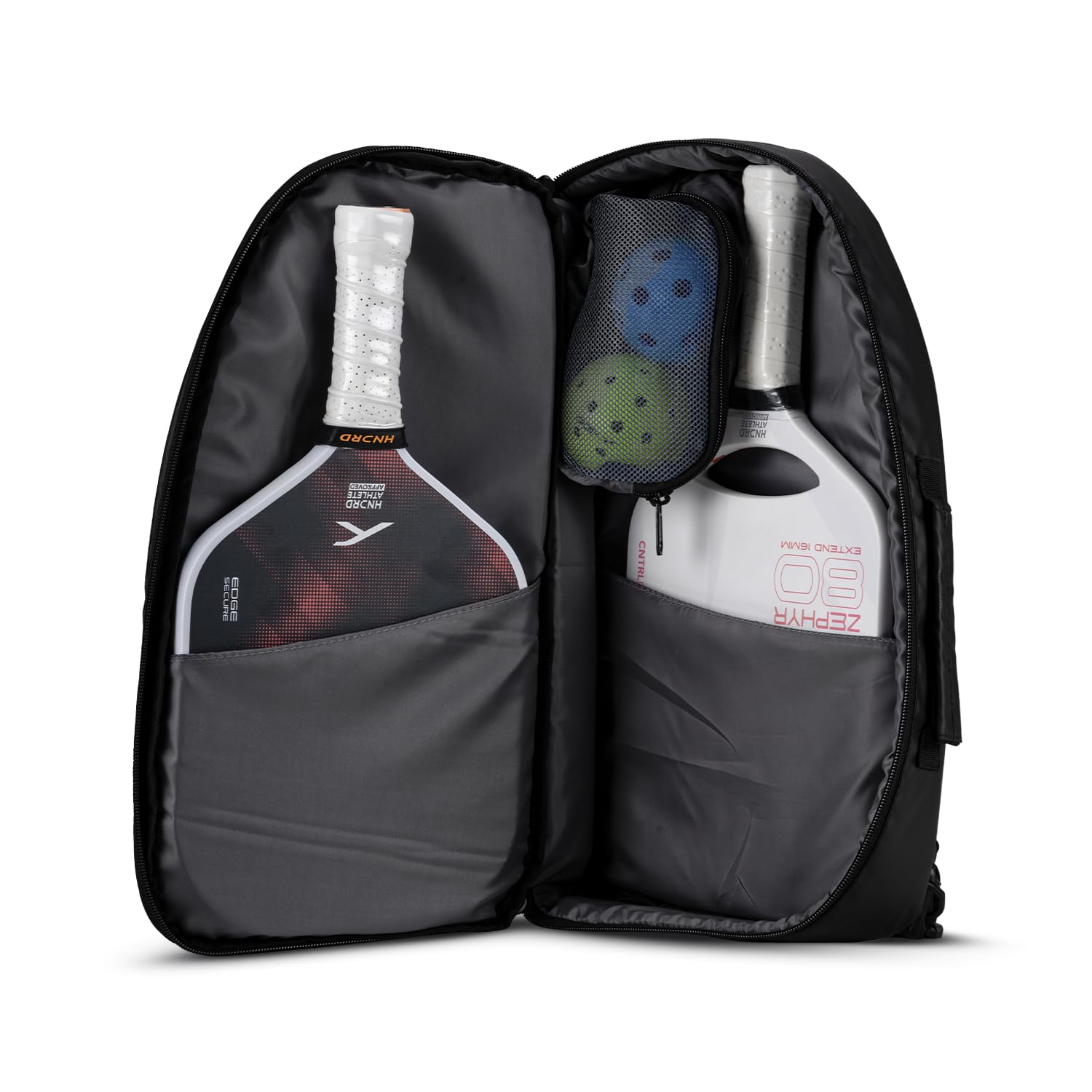 Hundred Nexa Gear Pickleball Kitbag | Compact Pickleball Gear Organizer (Black/Gear) 1