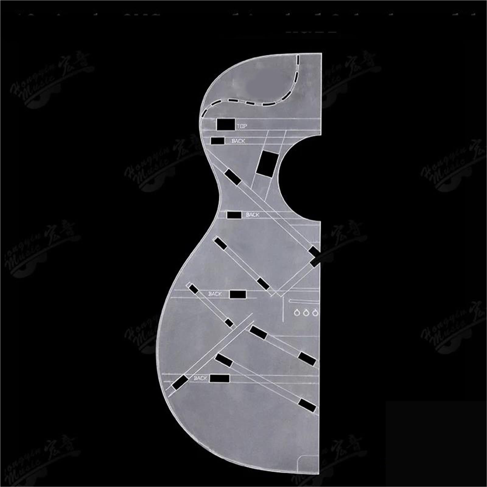 Akrylowy Uchwyt Do Gitary 36/40 Cali Tuner Gitary(40OMC)