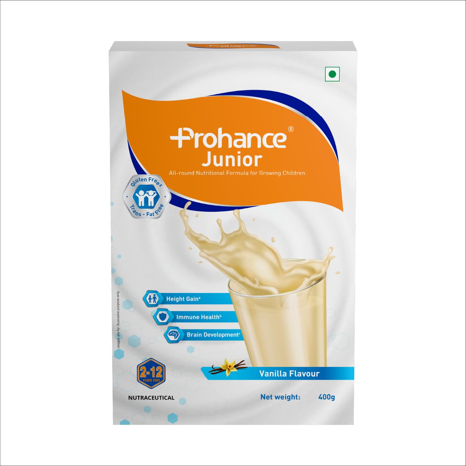 Prohance Junior Vanilla 400G, Powder
