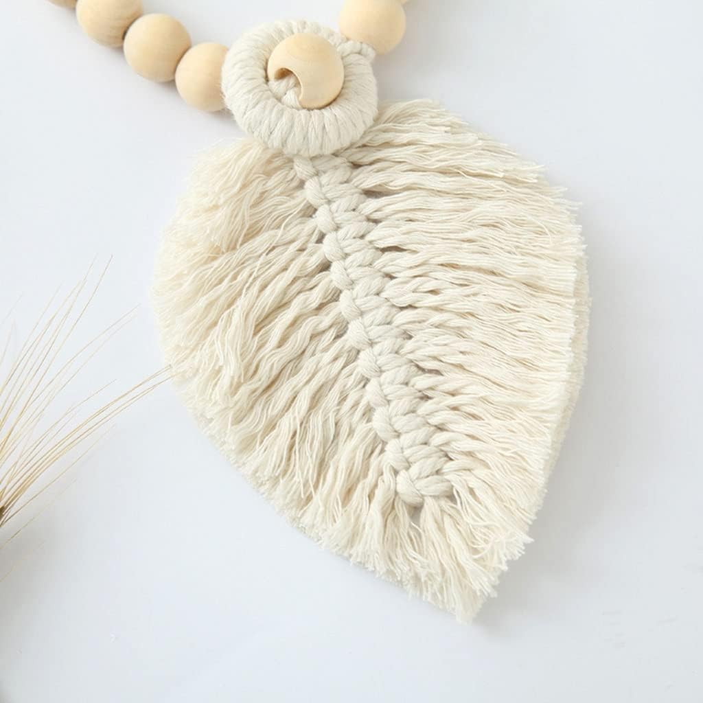 FMURY Curtain Tiebacks Handmade Macrame Cotton Tassels Hanging Ball Home Living Room Balcony Bedroom Weddings Decoration