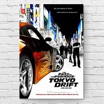 Amazon.co.jp: 映画ポスター ワイルドスピード 3 TOKYO DRIFT 27×40inc