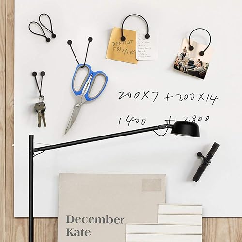 Miniatura 2 de SMART&COOL Bridas magnéticas de silicona reutilizables para agrupar y organizar, sostener cosas, marcadores de libros, imanes de refrigerador,