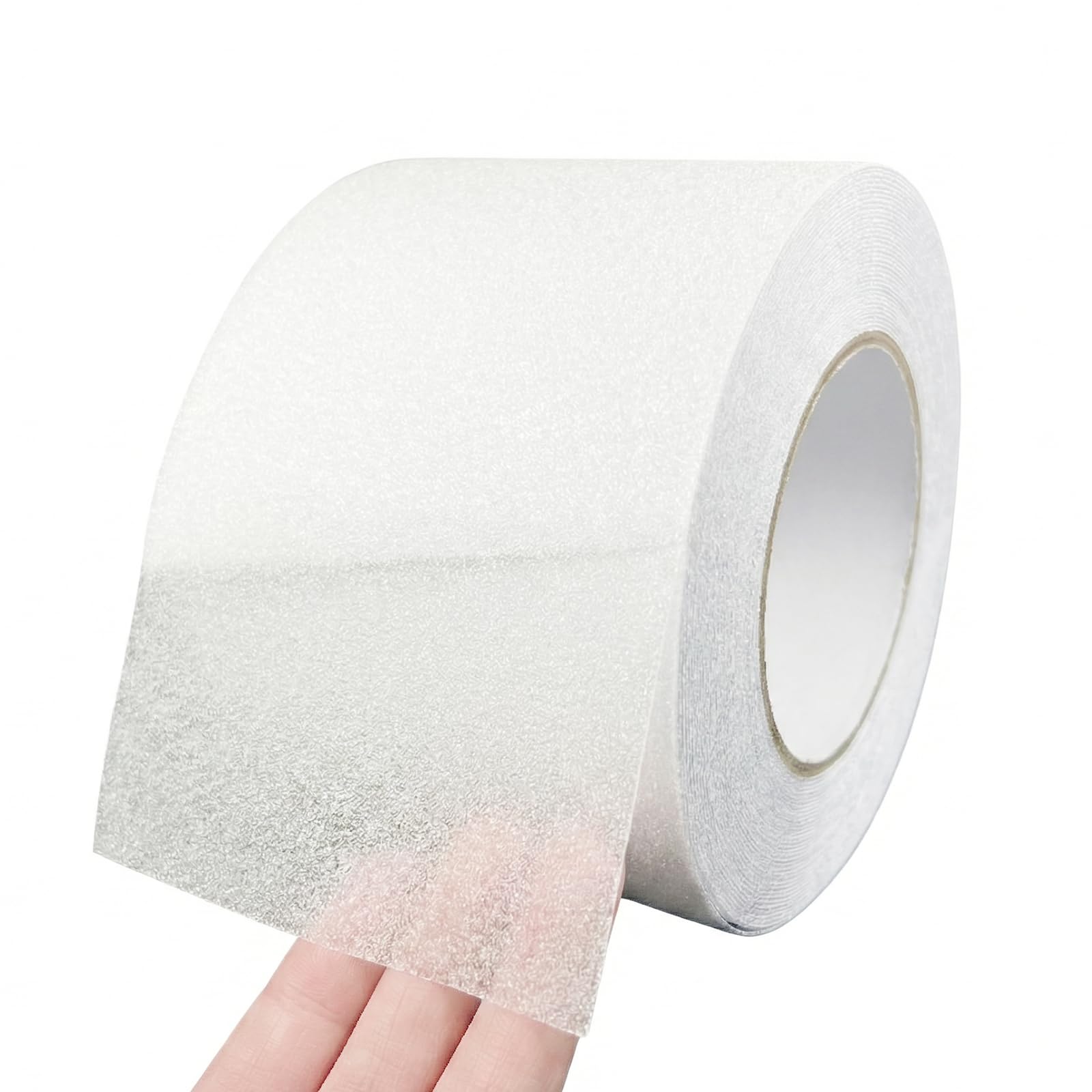 DetailLab 10cm*12m Transparent Anti Slip Tape for Steps, Anti Slip Stair Treads, Self Adhesive Safety Grip Tape, Heavy Duty Traction Tape, Prevents the Elderly, Children,Pets from Slipping and Falling