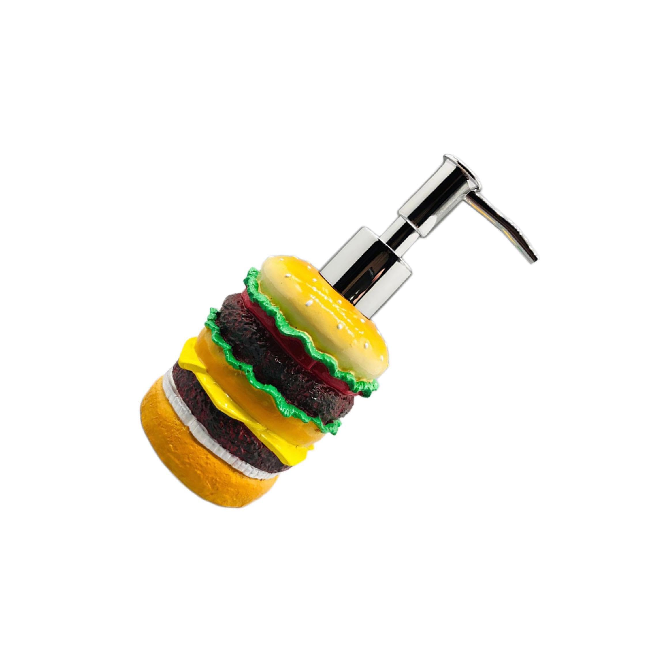 QLECXZI Cute Donut Dessert Soap Dispenser Stunning Appearance Hand Soap Dispenser Durable Pump Attractive Bathroom Accessory Cute Donut Dessert Food