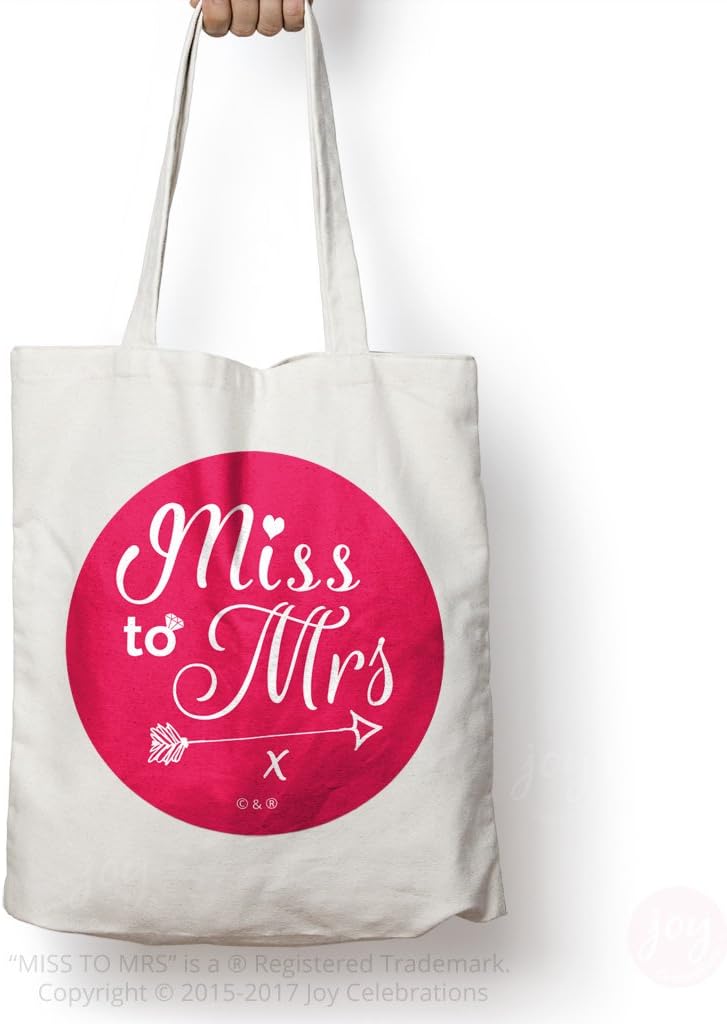 Miss To Mrs ® Hen Do Party Gift Present Bag (Large Tote Class Bride) JC1500